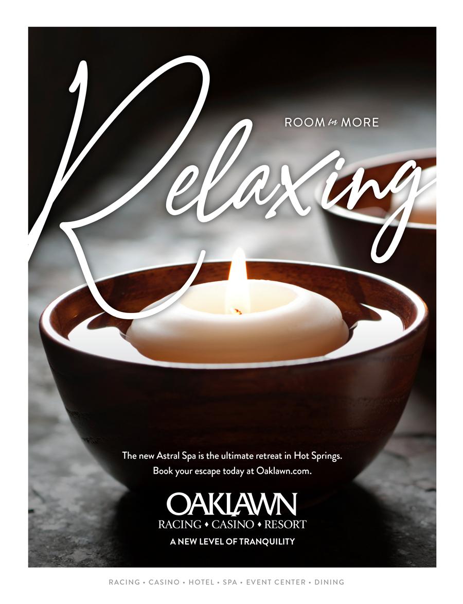 Oaklawn Relaxing Ad